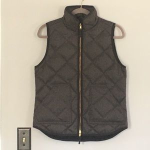 J. Crew Factory quilted down vest
